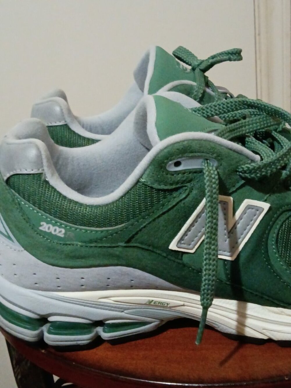 New Balance 2002R Jade Green Silver Metallic Men's Size 11 D Shoes Sneakers - Picture 5 of 15